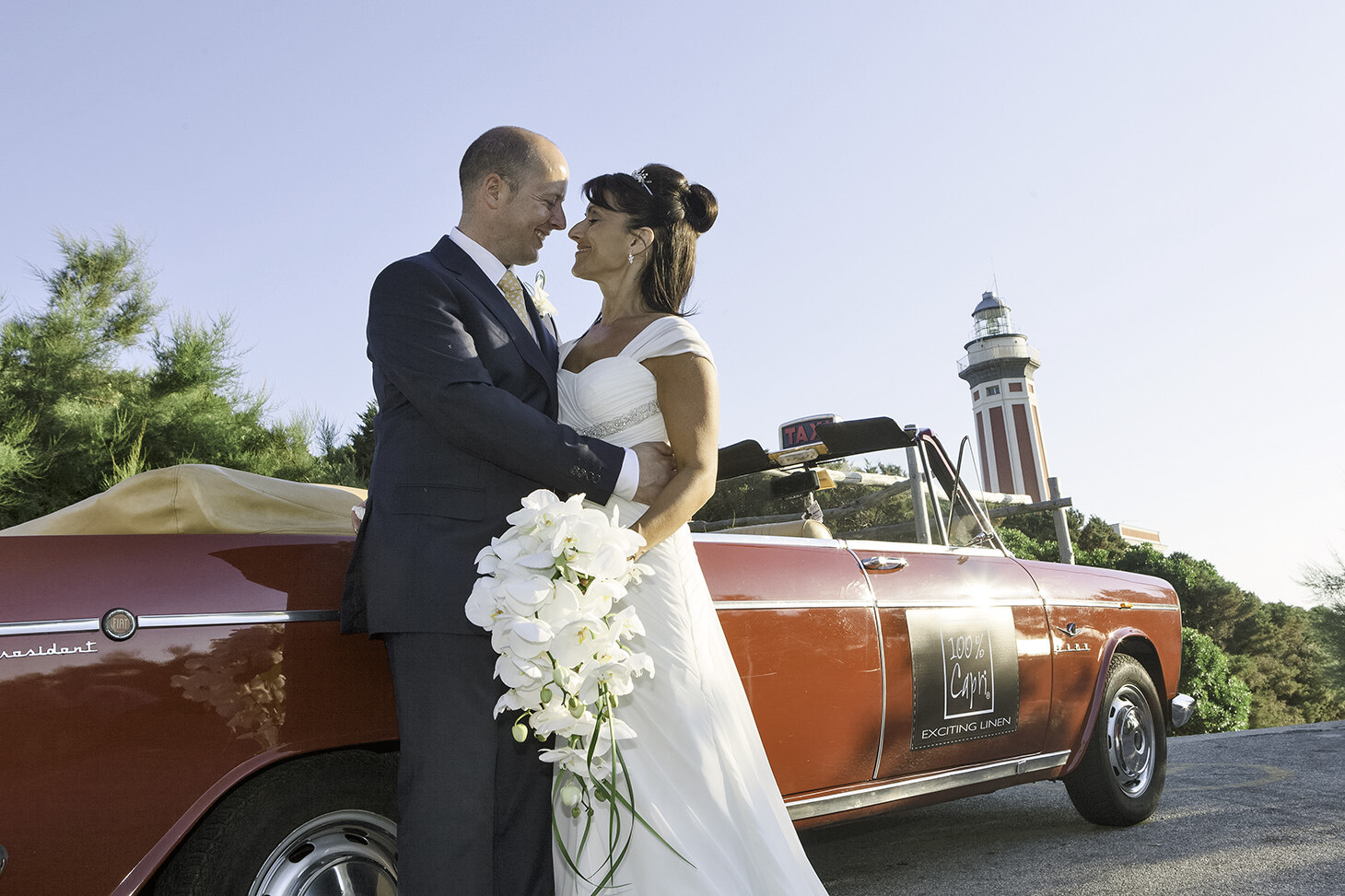 Tracey and Mathew, wedding in Capri