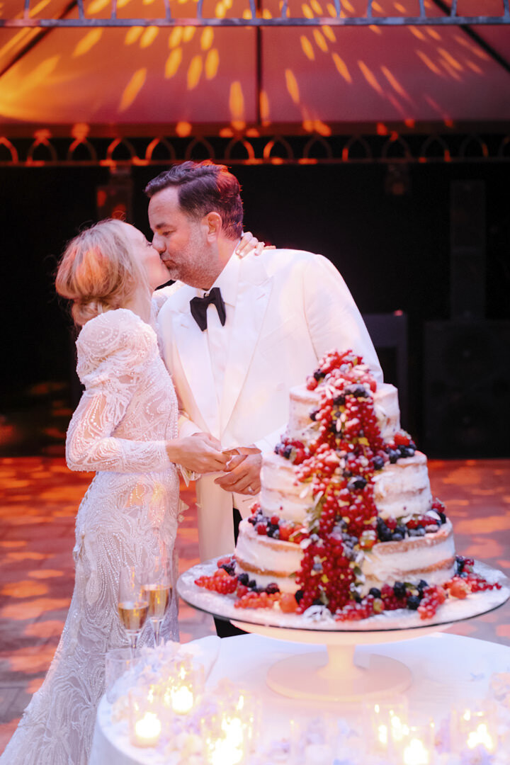 Cutting of the cake