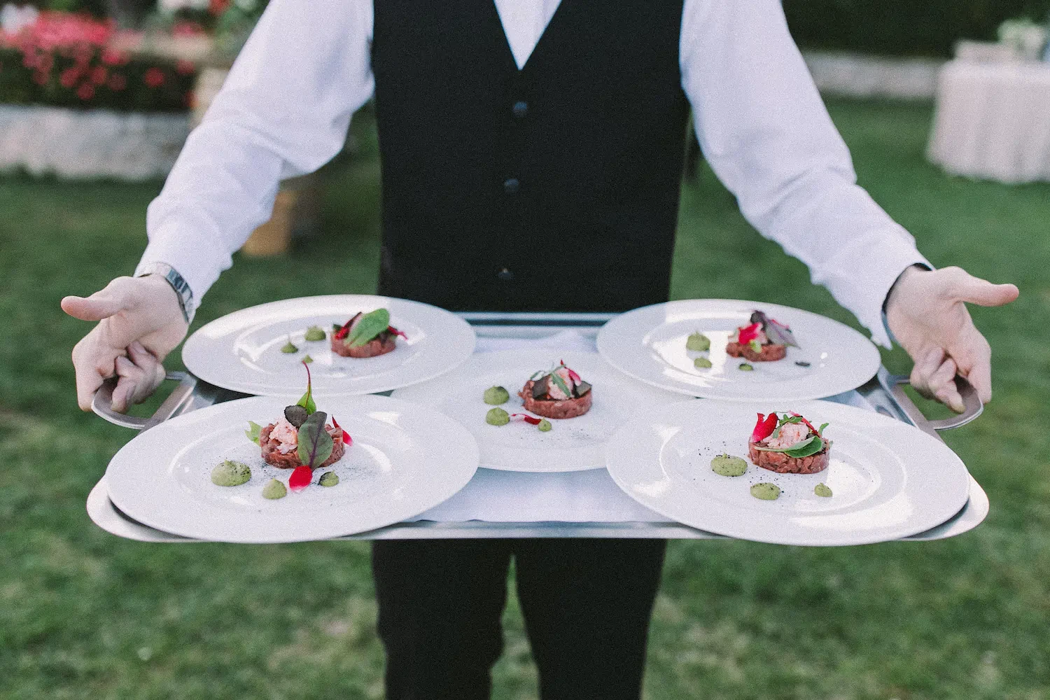 Starter for Italian wedding menu