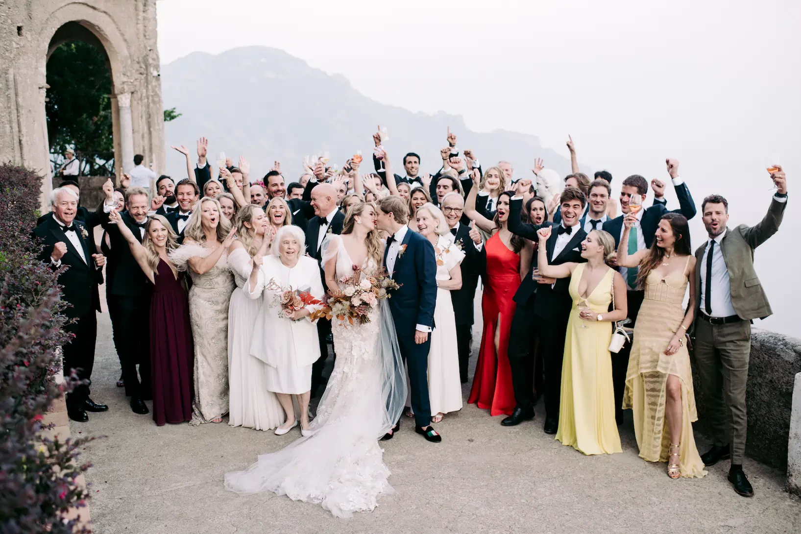 Group photo on the Terrace of Infinity