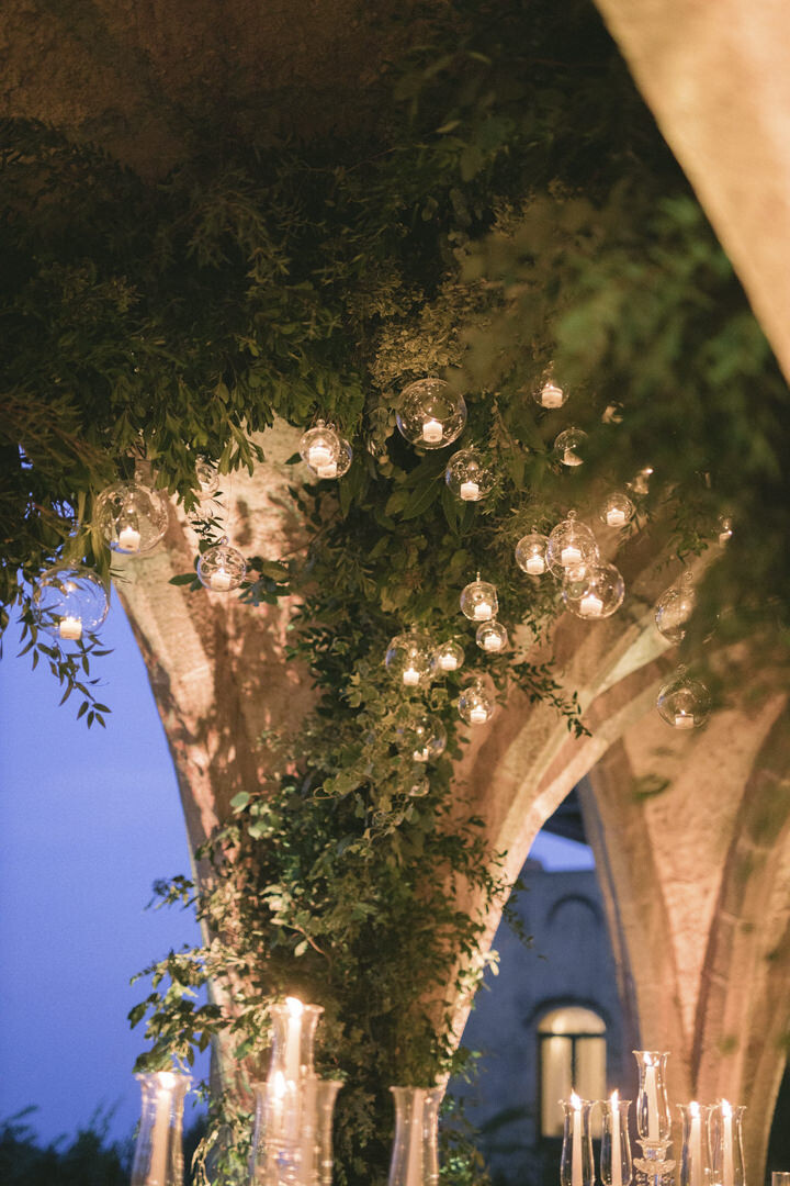 Detail of the decorations