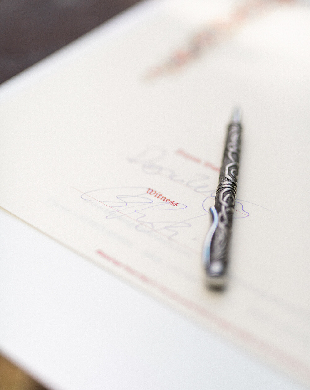 Paperwork requirements for an Italian wedding