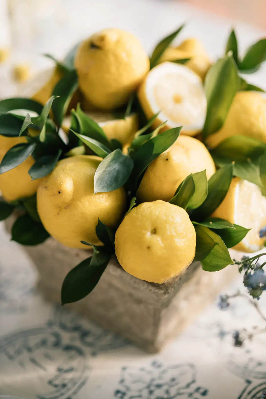 Lemon themed decoration