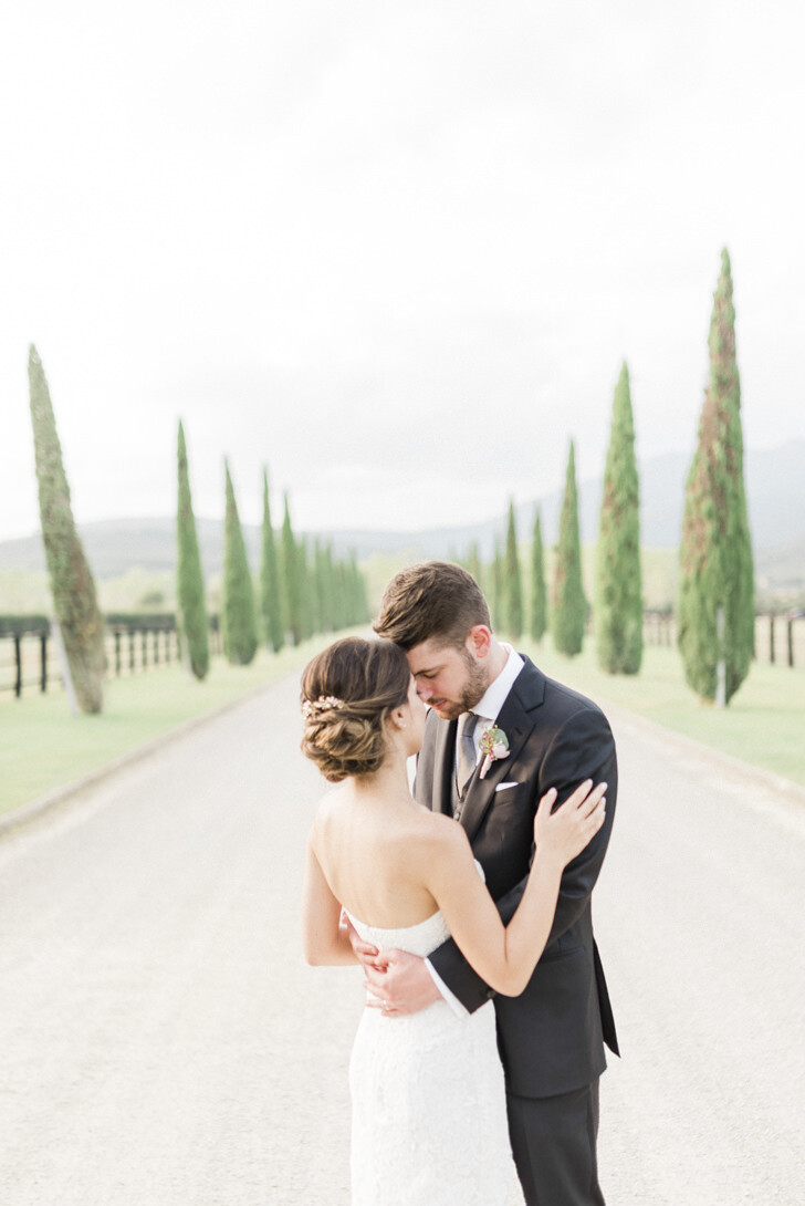 Portrait of the newlyweds