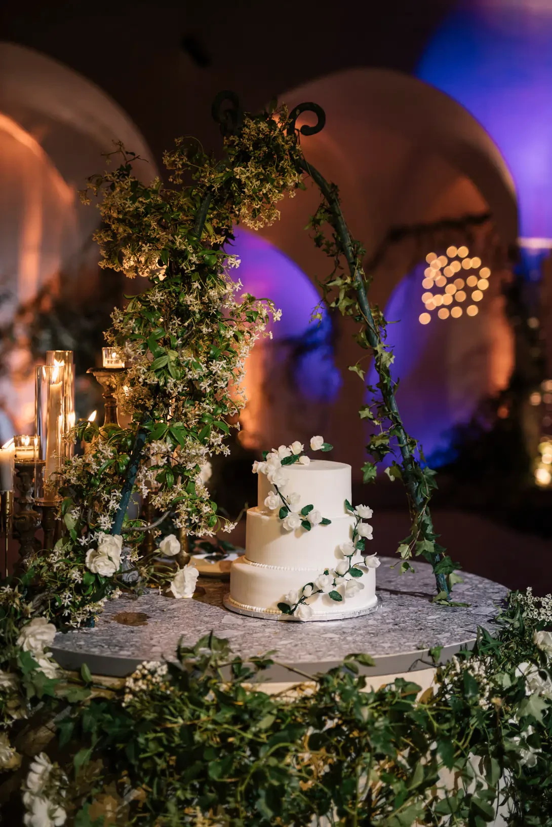 Wedding cake in Capri