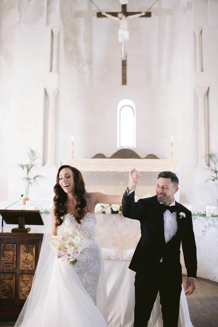 End of Catholic ceremony