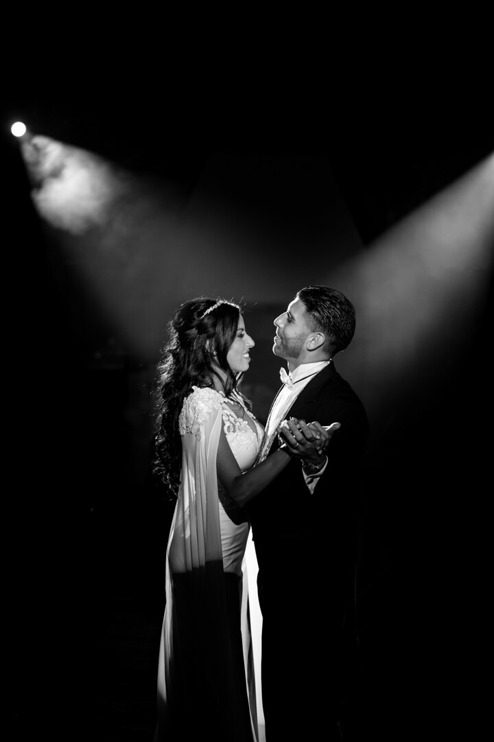 First dance of the newlyweds