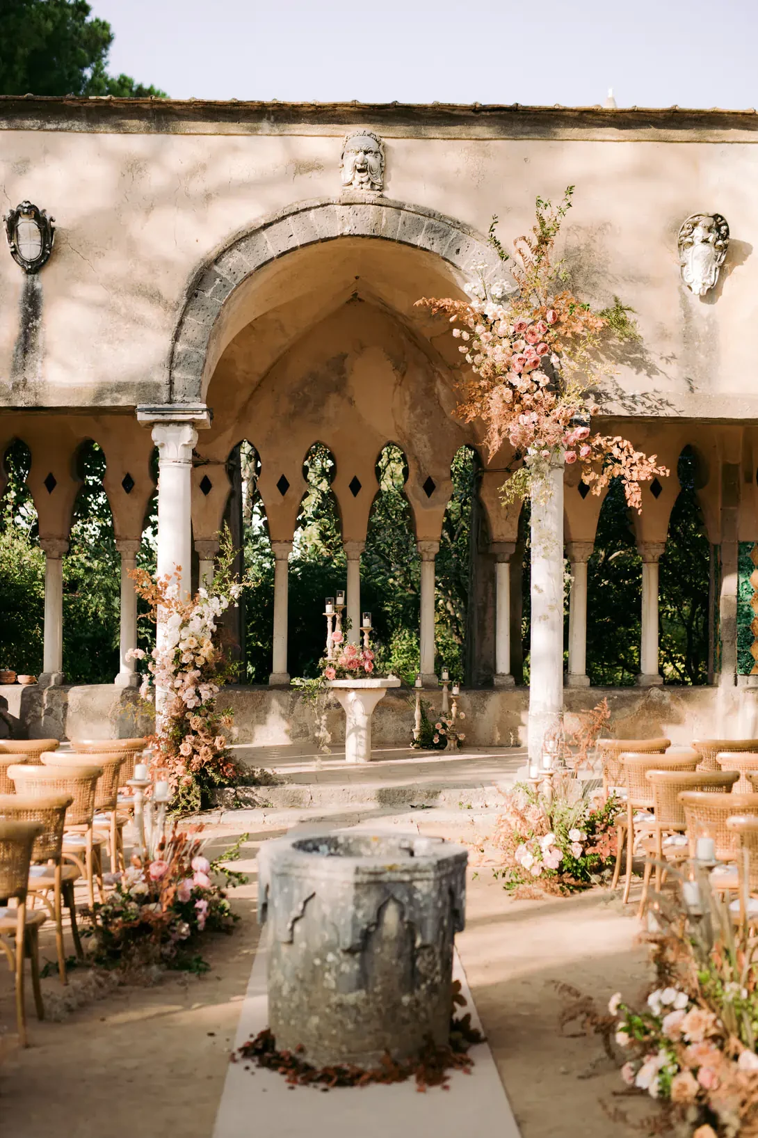 Symbolic ceremony at Villa Cimbrone