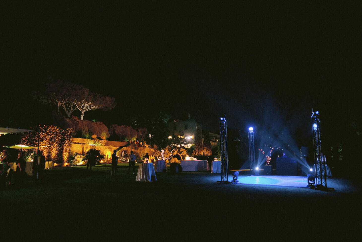 After party at Villa Cimbrone