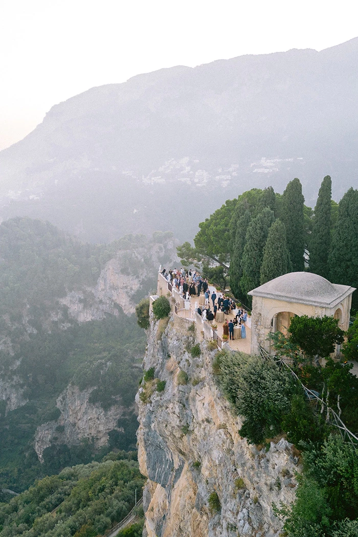 Panoramic View Terrazza Dell Infinito Villa Cimbrone-Wedding