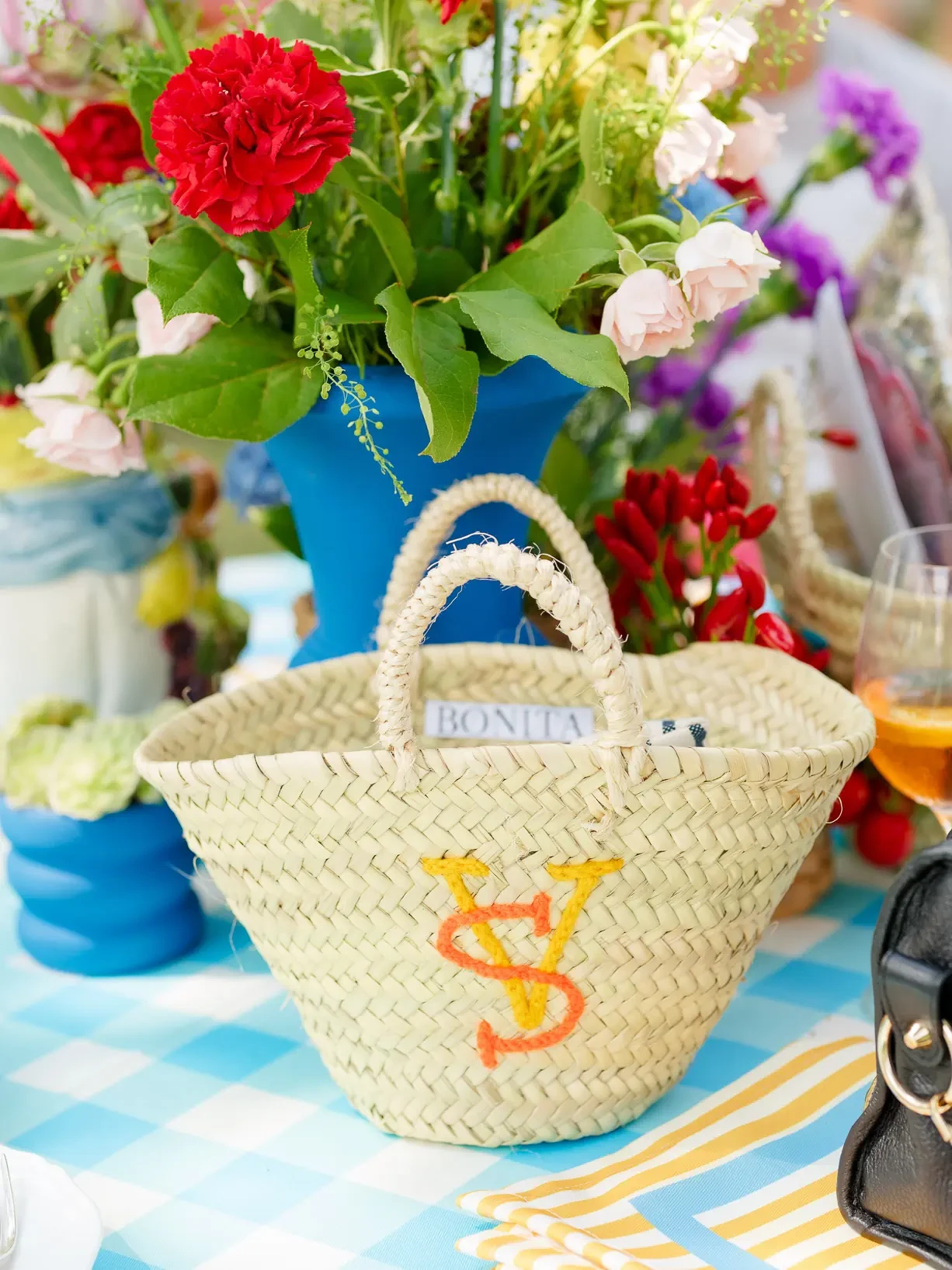 Bag garden brunch in Villa Balbiano