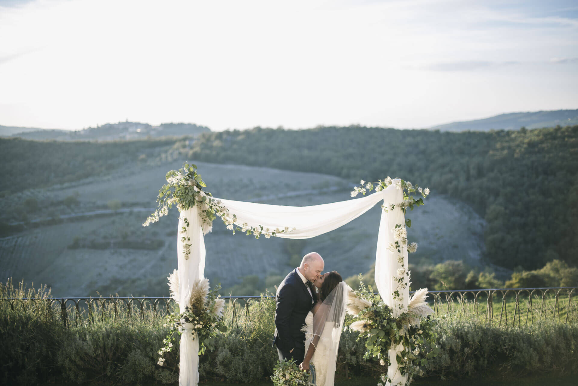 Tuscany Wedding at Villa Vistarenni