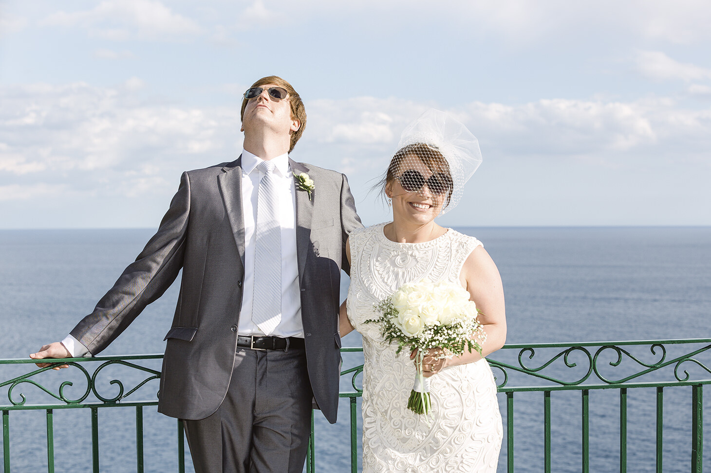 Misty and Anders, wedding in Positano