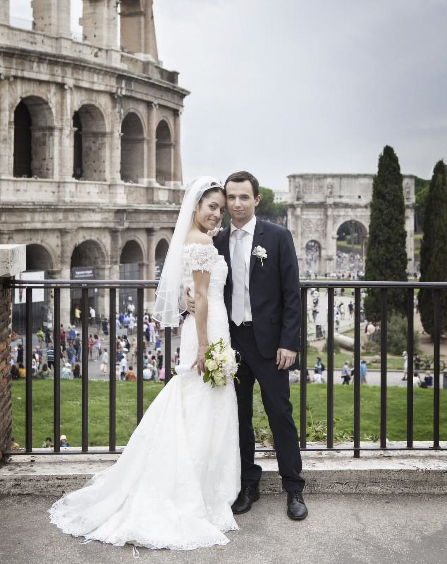 Rali and Jakub, civil wedding in Rome