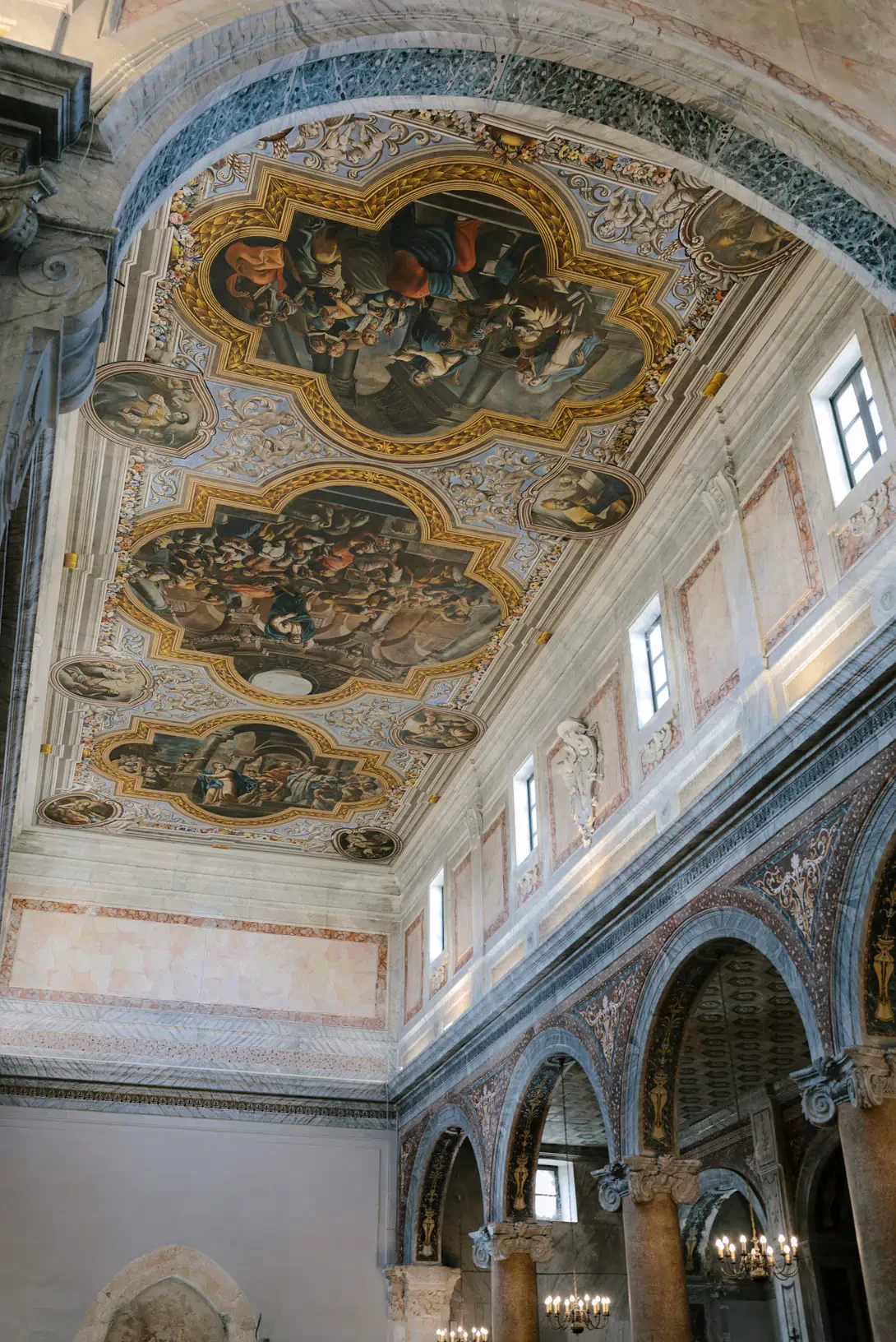 Interior of Ostuni cathedral